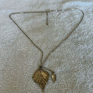 Gold Tone Chain Necklace with Lobster Clasp – Classic Link Design